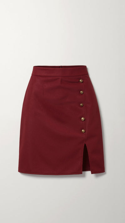 Hope Buttoned Skirt