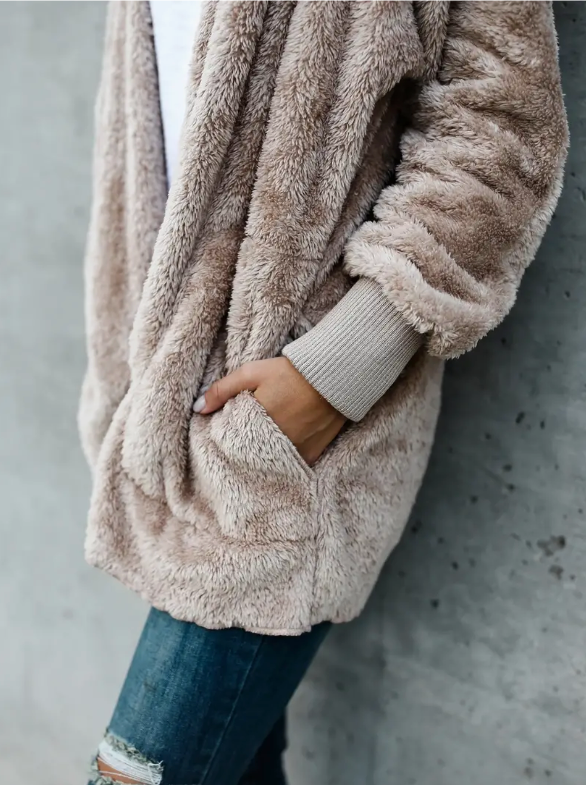 Lia | Warme Teddy Fleecejacke