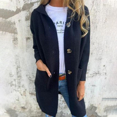 Francesca™ – Weicher Cardigan mit Kapuze