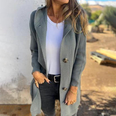 Francesca™ – Weicher Cardigan mit Kapuze