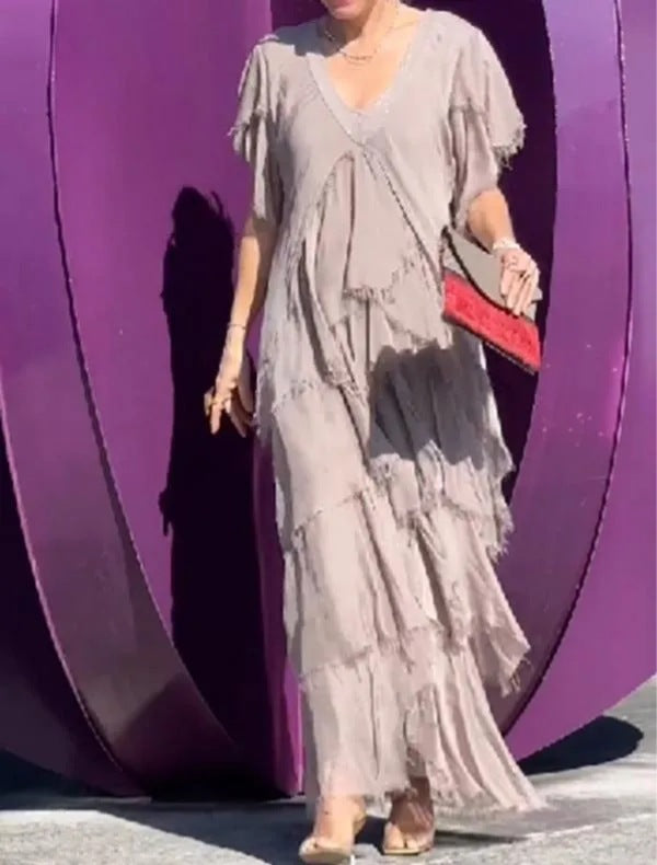 Maria – Elegantes langes Kleid