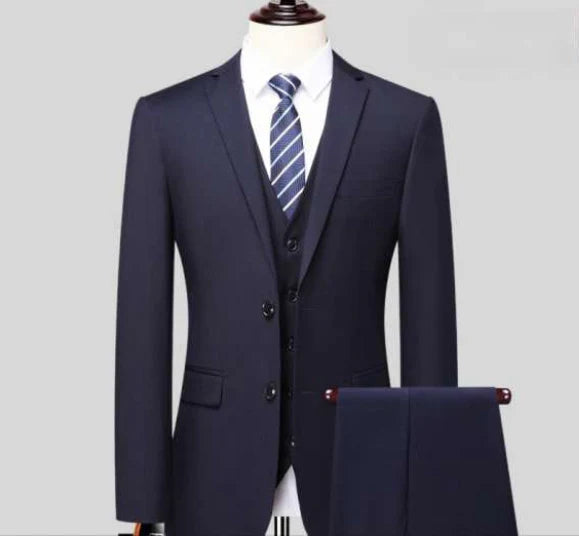 Herren Dreiteiliges Hochzeitsgast Anzug | Elegante