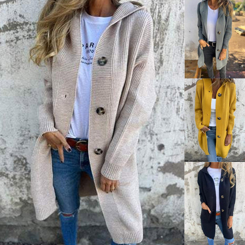 Francesca™ – Weicher Cardigan mit Kapuze