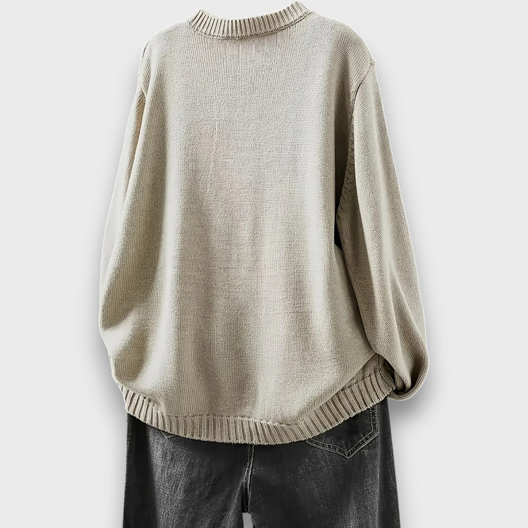 Liora – Strickjacke mit Knopfdetails