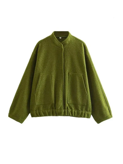 Aliah | Oversized Bomber Jacke