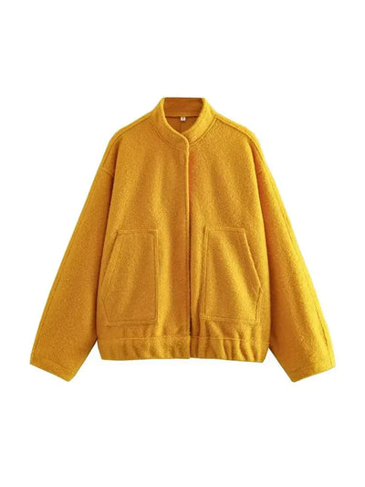 Aliah | Oversized Bomber Jacke