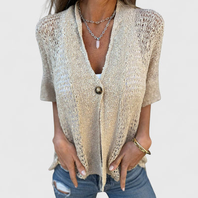 Rica | Handgefertigte, atmungsaktive Bluse