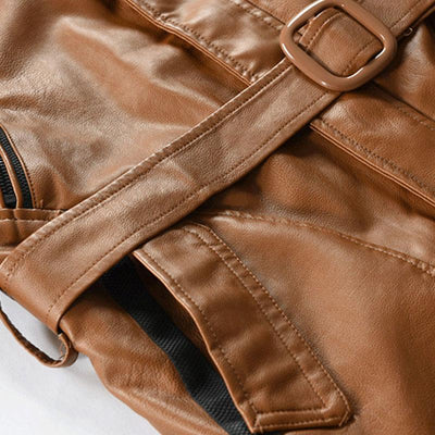 Vintage-Mantel mit mehreren Taschen für Herren