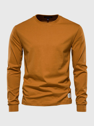 Pullover Herren Langarmshirt Rundhals | Basic Style