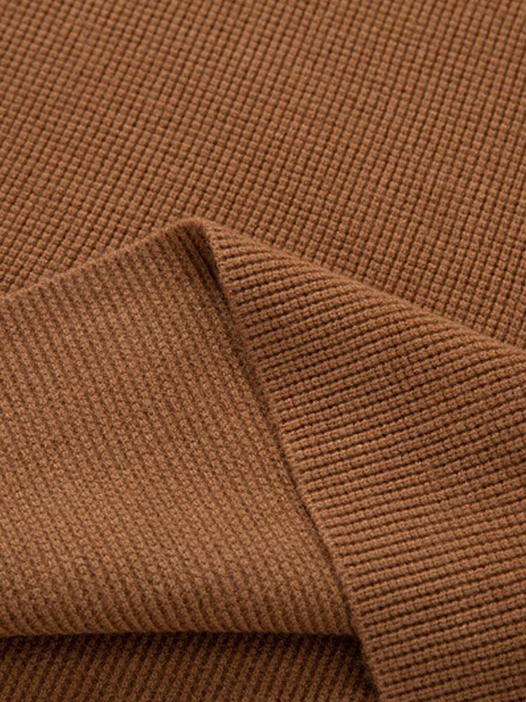 Celzo | Stylischer Slim Fit Strickpullover mit Rundhalsausschnitt