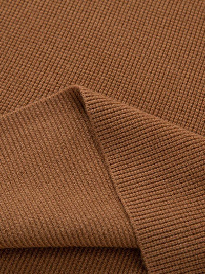 Celzo | Stylischer Slim Fit Strickpullover mit Rundhalsausschnitt