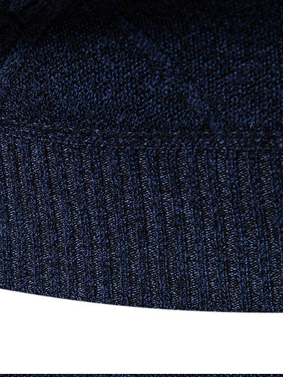 Lester | Stylischer geometrischer Rauten-Muster Strickpullover