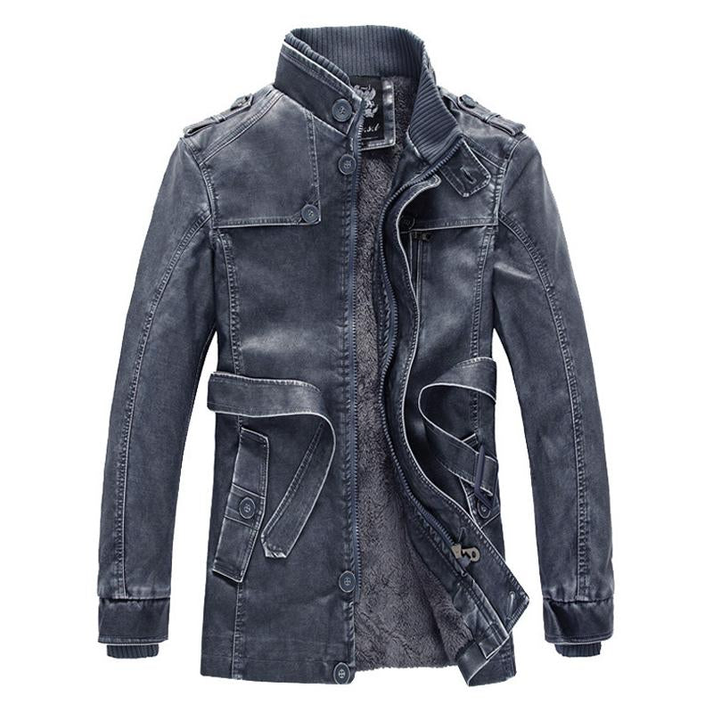 Stilvoller Herrenmantel - Eleganter Stehkragen für Komfort