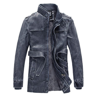 Stilvoller Herrenmantel - Eleganter Stehkragen für Komfort