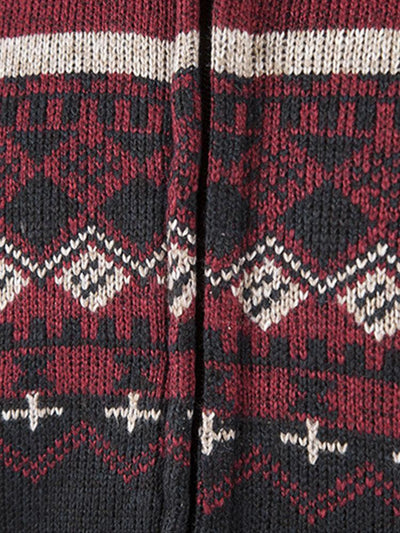 Eldridge | Stylischer geometrischer Reißverschluss-Pullover für Komfort