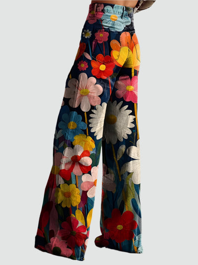 Flower Power | Vintage Schlaghosen