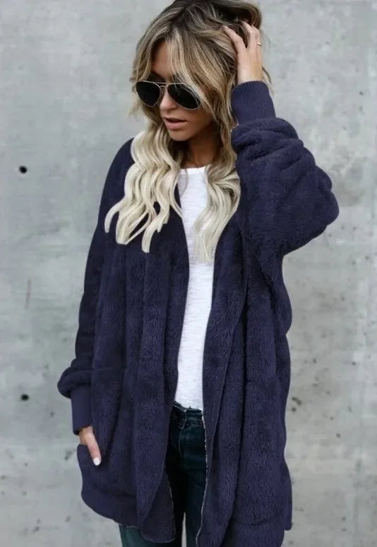 Lia | Warme Teddy Fleecejacke