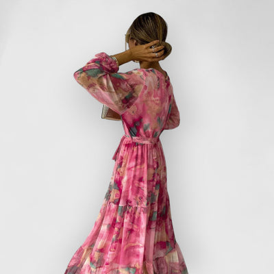 Vienna | Blumen Maxikleid