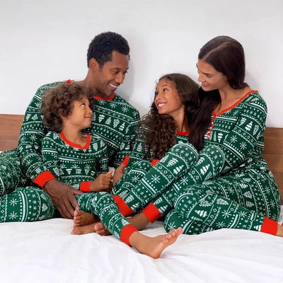 Familie Weihnachten Pyjama Satz | Warme