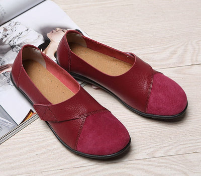 Hochwertige orthopädische Schuhe aus echtem, bequemem Leder Loafers