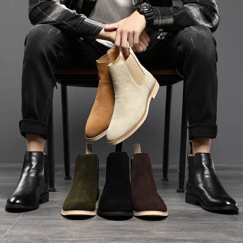 Boyan | Stylische Wildleder Chelsea Boots für vielseitigen Komfort