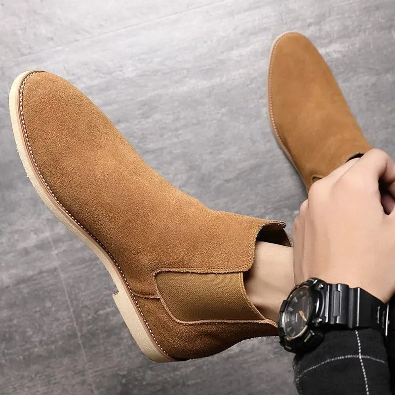 Boyan | Stylische Wildleder Chelsea Boots für vielseitigen Komfort