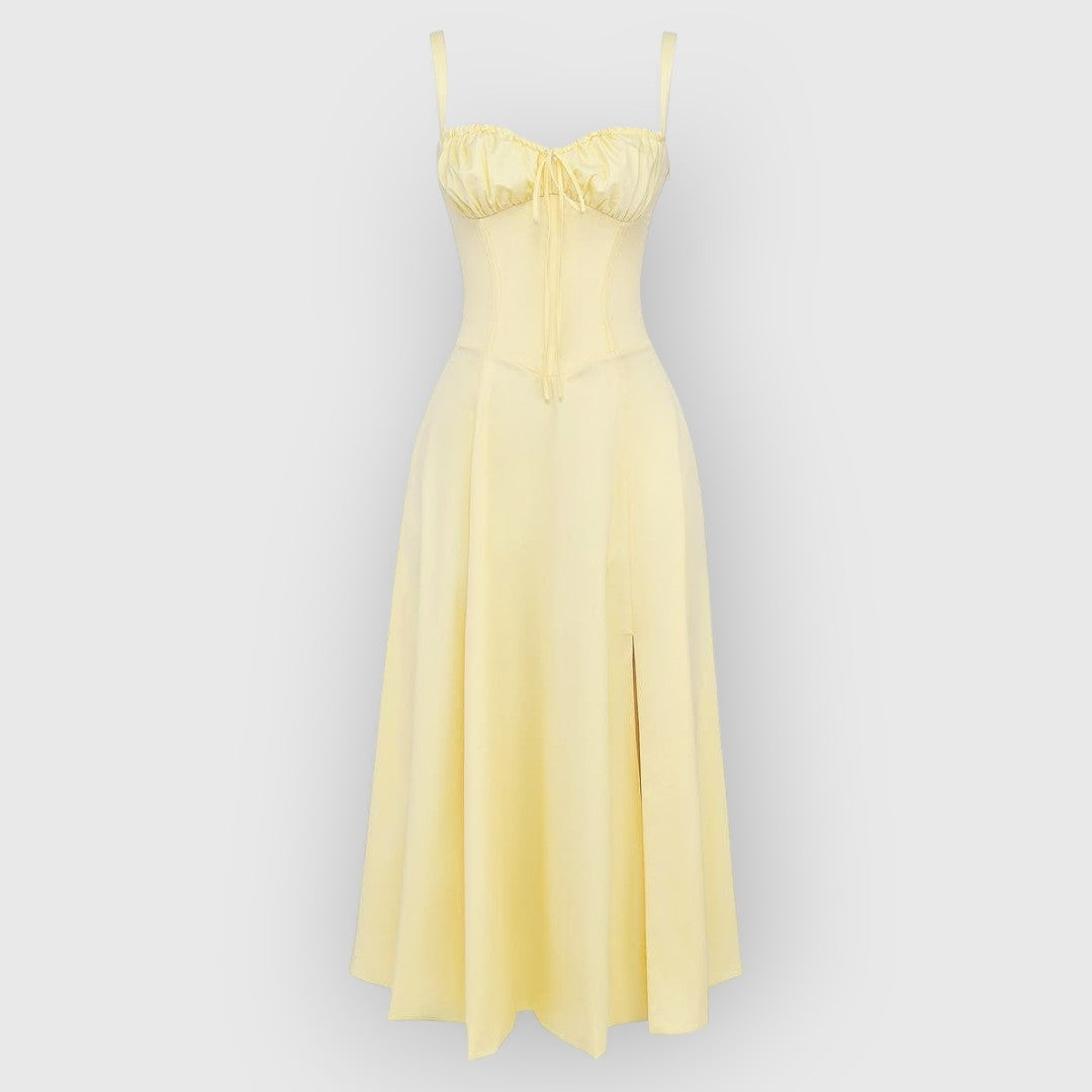 Mae | Elegantes Velourskorsett