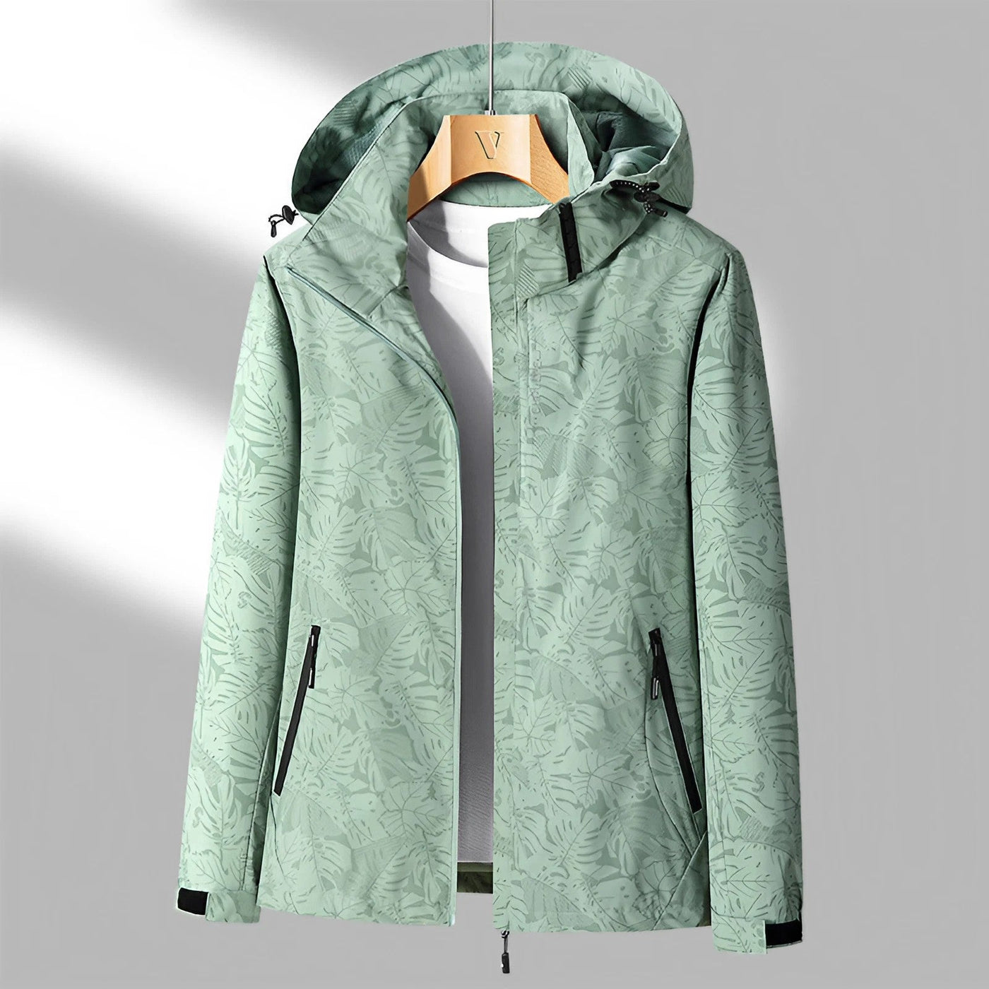 Outdoor Jacke mit Kapuze – Leichte Übergangsjacke für Freizeit und Outdoor