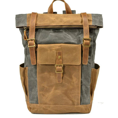 ÉMIR – DER VINTAGE-RUCKSACK MIT SCHNALLEN FÜR ZEITLOSEN CHARME & FUNKTION