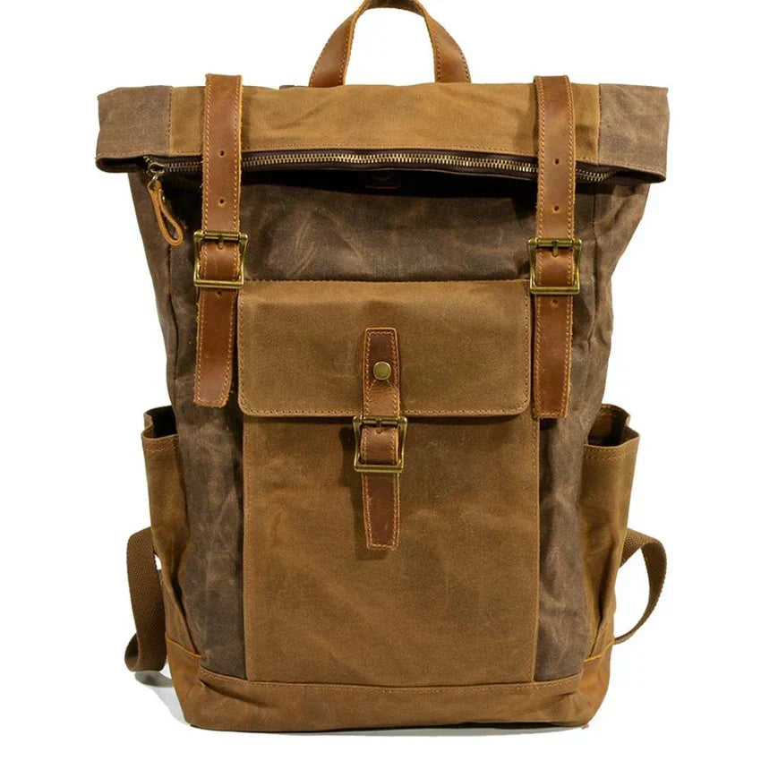 ÉMIR – DER VINTAGE-RUCKSACK MIT SCHNALLEN FÜR ZEITLOSEN CHARME & FUNKTION