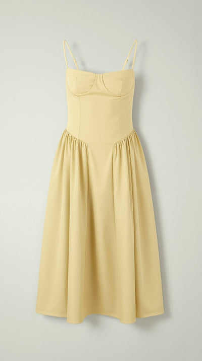 Odette Korsett-Midikleid