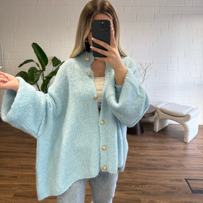 Bella | Übergroße Strickjacke