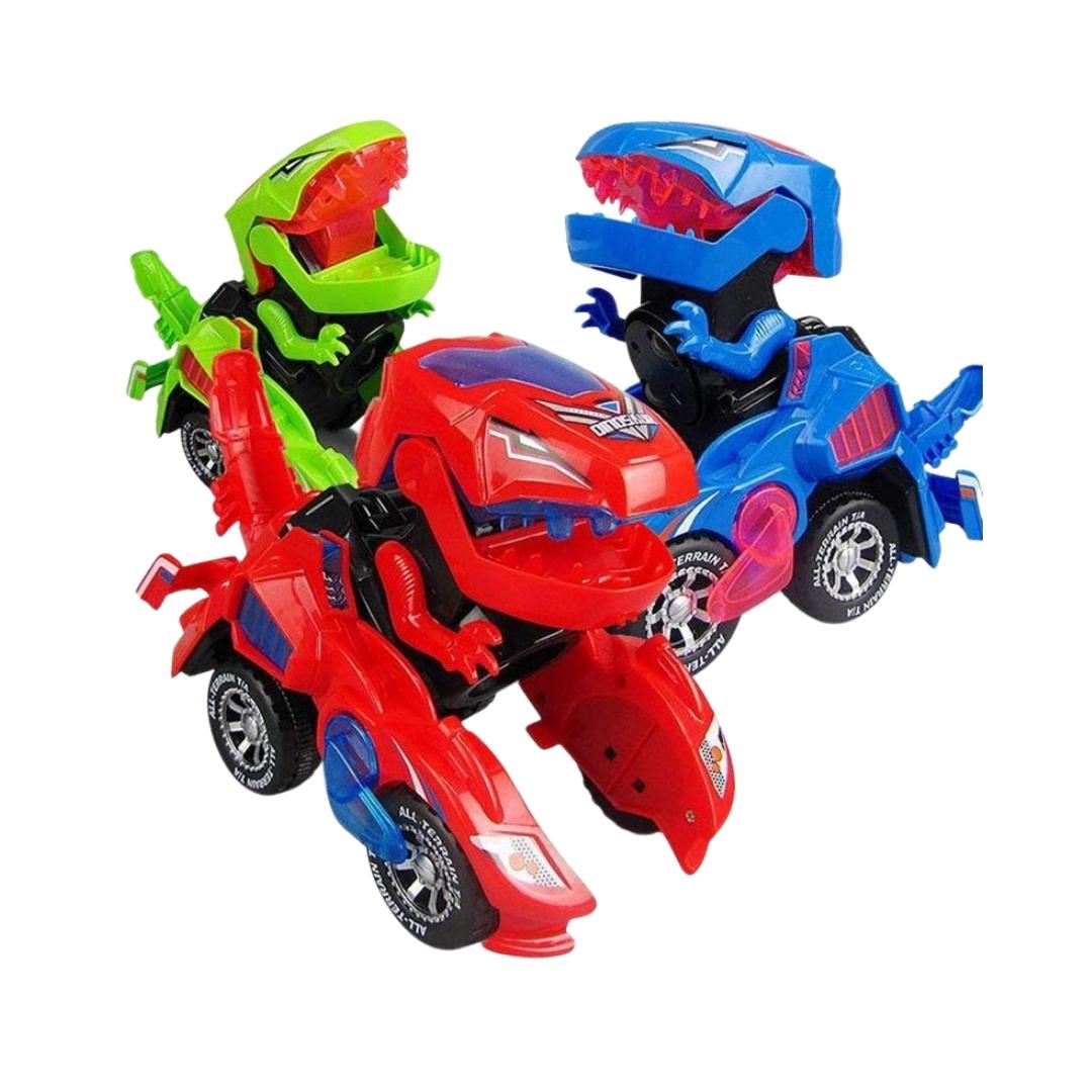 DinoBlaze - Verwandelbares Dinosaurier-Auto