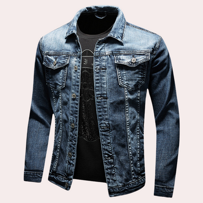 Robin | Stylische, bequeme, vielseitige Jeansjacke für Männer