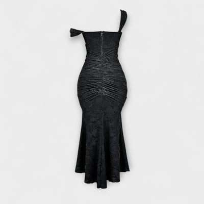 Renske - Stilvolles Maxikleid mit kunstvollem Korsett