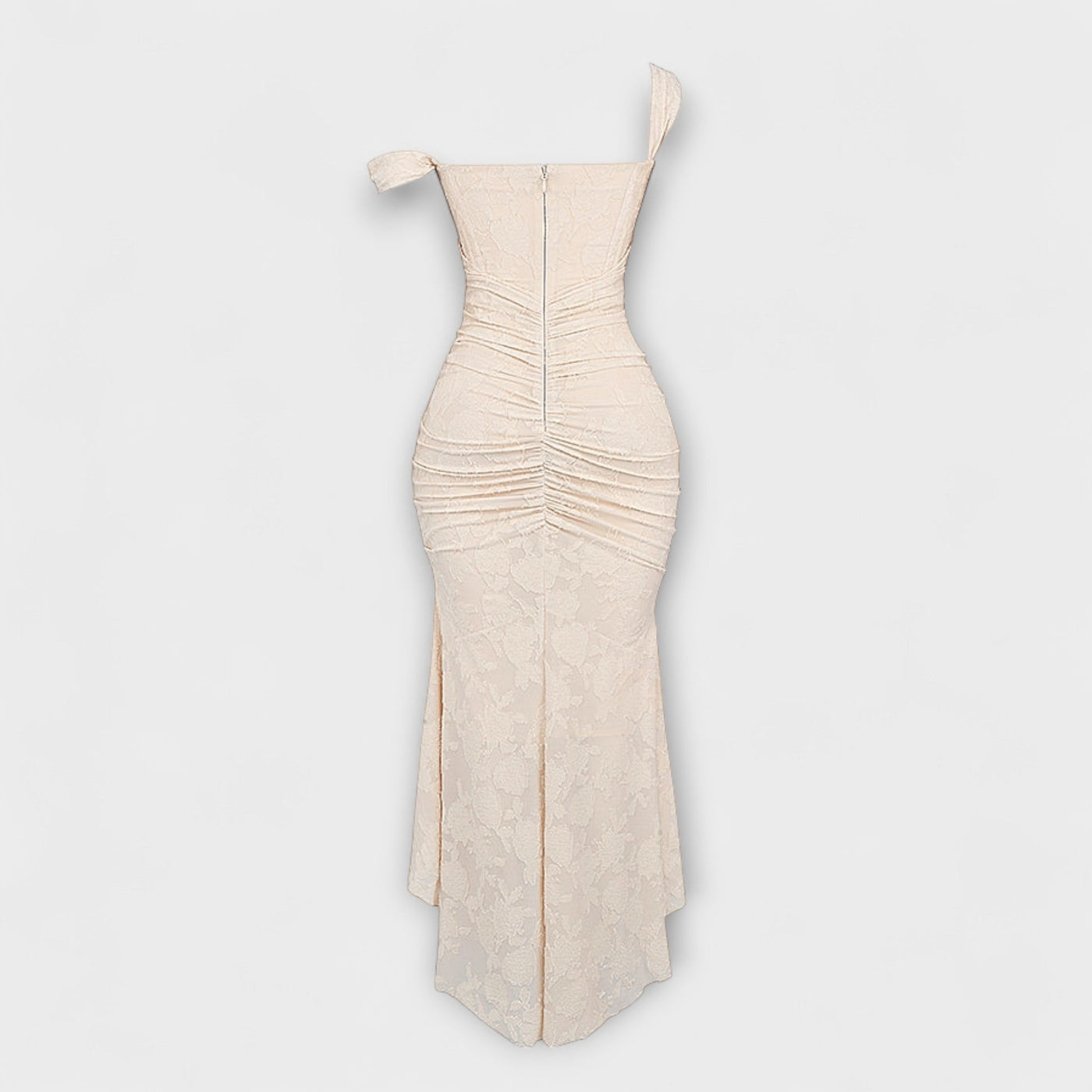 Renske - Stilvolles Maxikleid mit kunstvollem Korsett