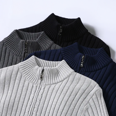 LORENZO™ - STRICKJACKE MIT REISSVERSCHLUSS