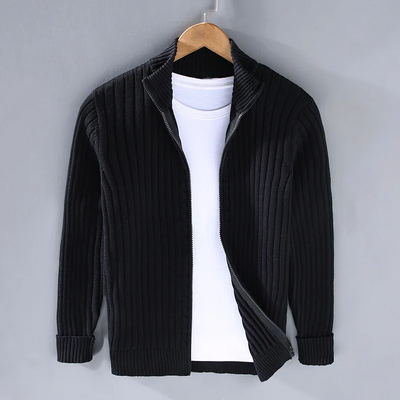 LORENZO™ - STRICKJACKE MIT REISSVERSCHLUSS