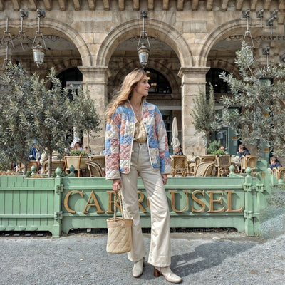 Yve | Damen Langarmjacke Einreihig Mit Rundknöpfen