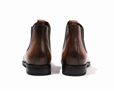 Maximilian™ | Elegante Chelsea-Stiefel aus Leder