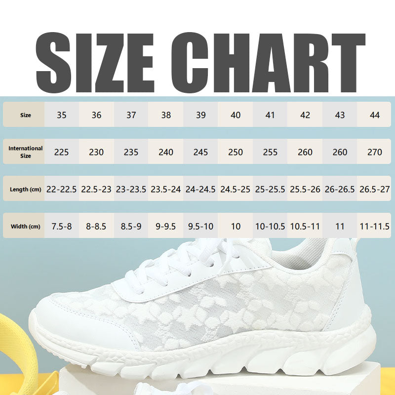 Lena | Atmungsaktive Turnschuhe mit runder Kappe und Schnürsenkeln