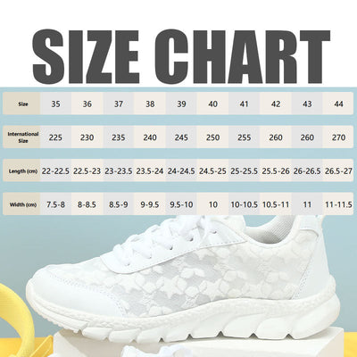 Lena | Atmungsaktive Turnschuhe mit runder Kappe und Schnürsenkeln