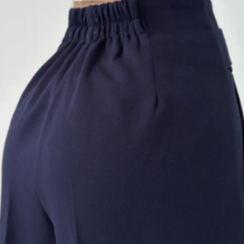 Mariani – Modische Hose Mit Weitem Bein