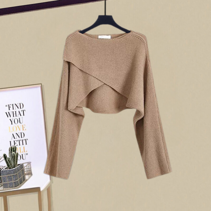 Enrica – Elegantem Strickkleid Setz