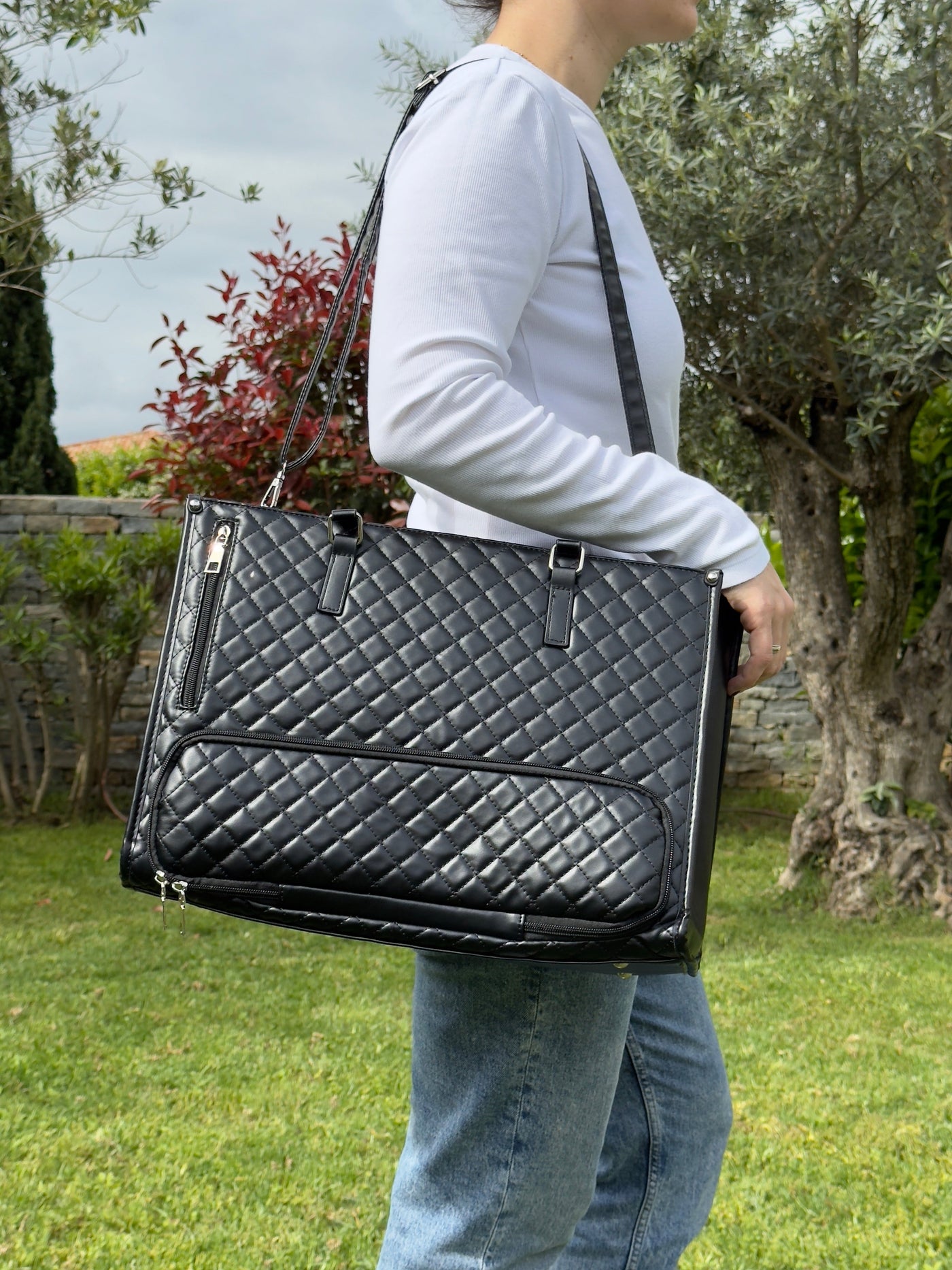 Isolierte 2-in-1 Handtasche – Stilvolle Thermotasche für Damen