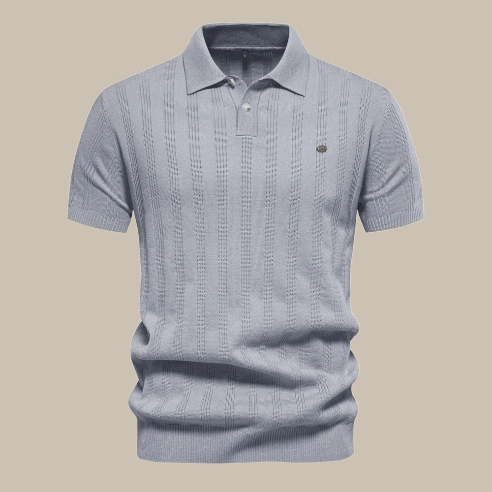Finn | Stylisches Kurzarm-Merino-Polo
