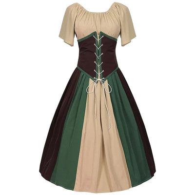 Damen Stilvolle Klassische Oktoberfest Dirndl Kleid