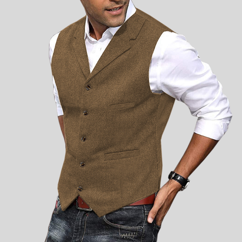 Leonid | Elegant Design, Premium Fabric Waistcoat Gilet