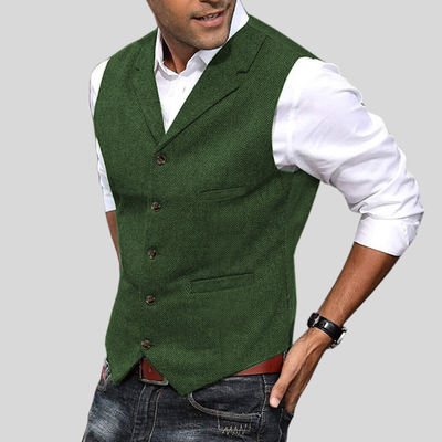 Leonid | Elegant Design, Premium Fabric Waistcoat Gilet