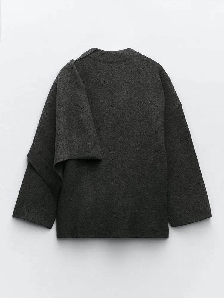 Ella | Elegante Cape-Jacke – Zeitloser Stil und Vielseitige Eleganz